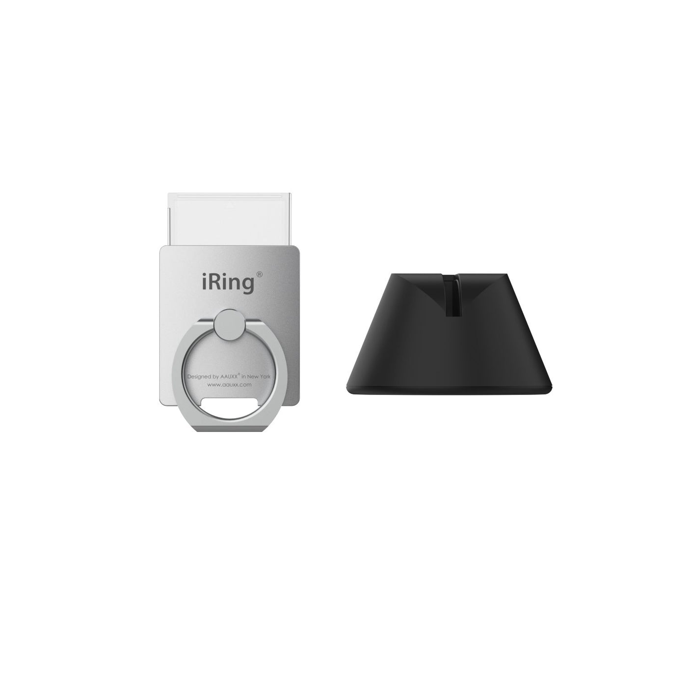 iRing® Link Dock Set - Car Phone Holder - Removable for wireless charging - 360-degree rotation - 180-degree tilt function